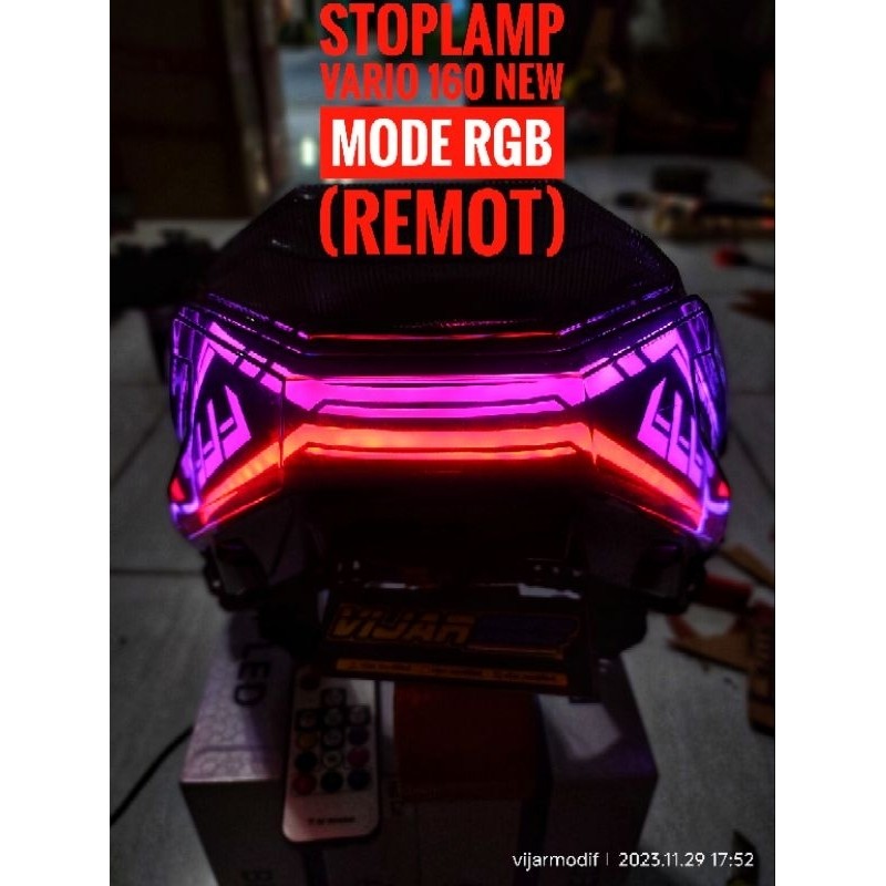 (ORIGINAL) (PNP) Stoplamp Vario 160 custom not JPA / Stoplamp Vario 160 custom lazy / Stoplamp Vario