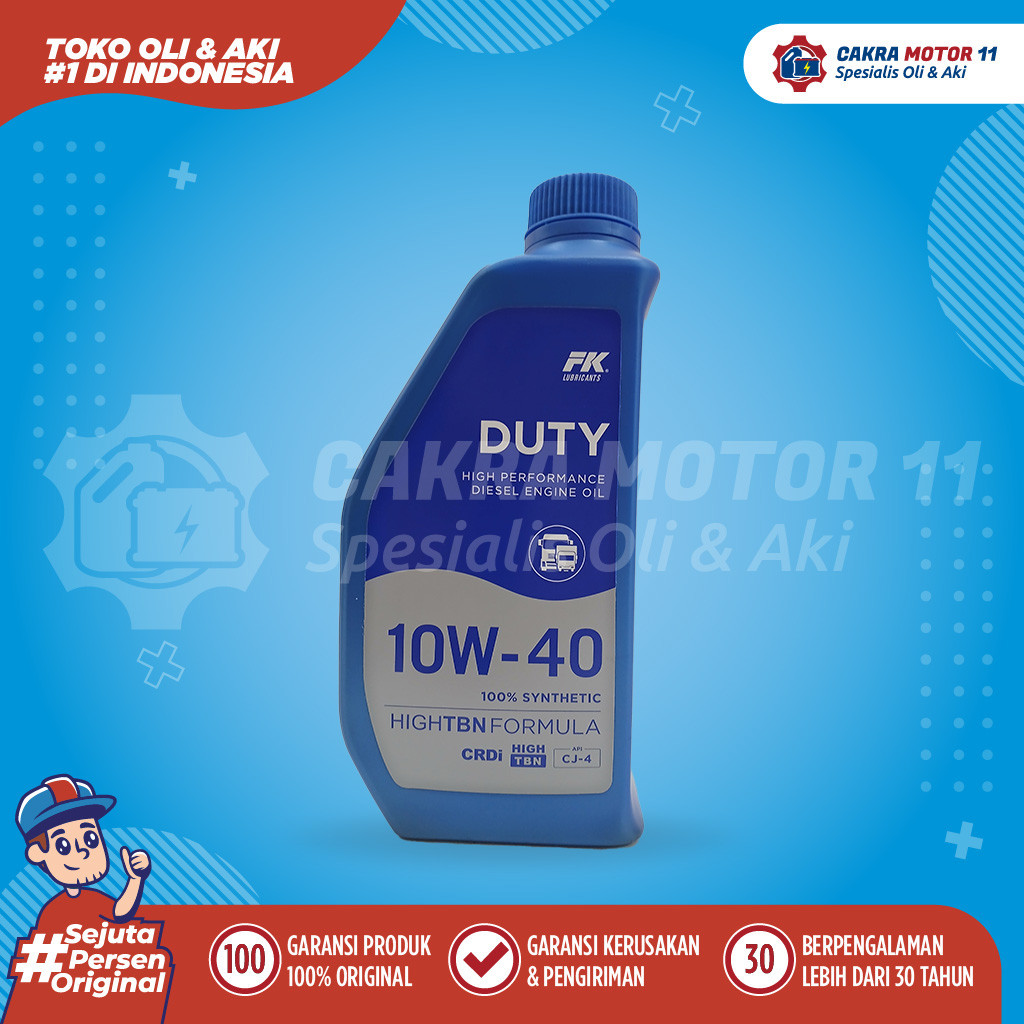 Fk Massimo Duty Cj-4 10w40 1lt