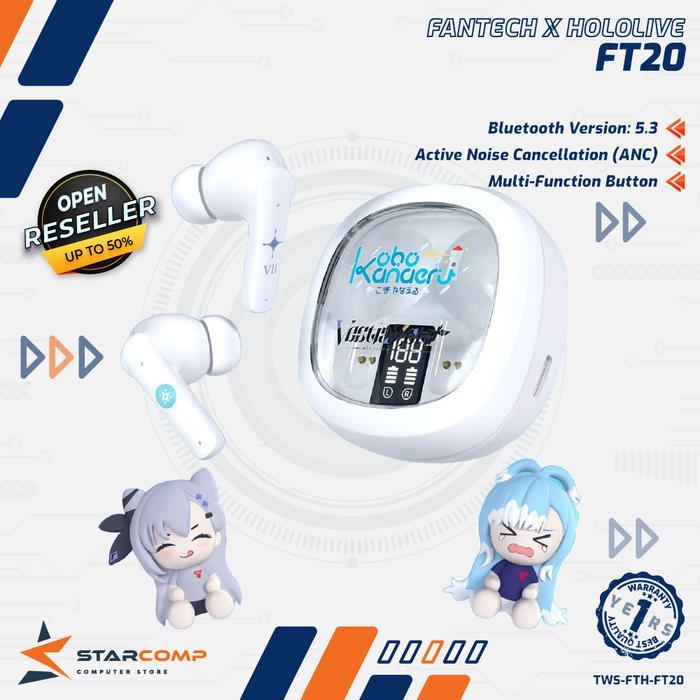 Fantech X Hololive Exclusive Collaboration TWS Groove ANC FT20 KOBO Kanaeru