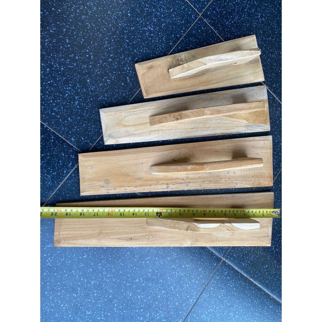 raskam kayu jati asli trowel penghalus lepan gosokan semen