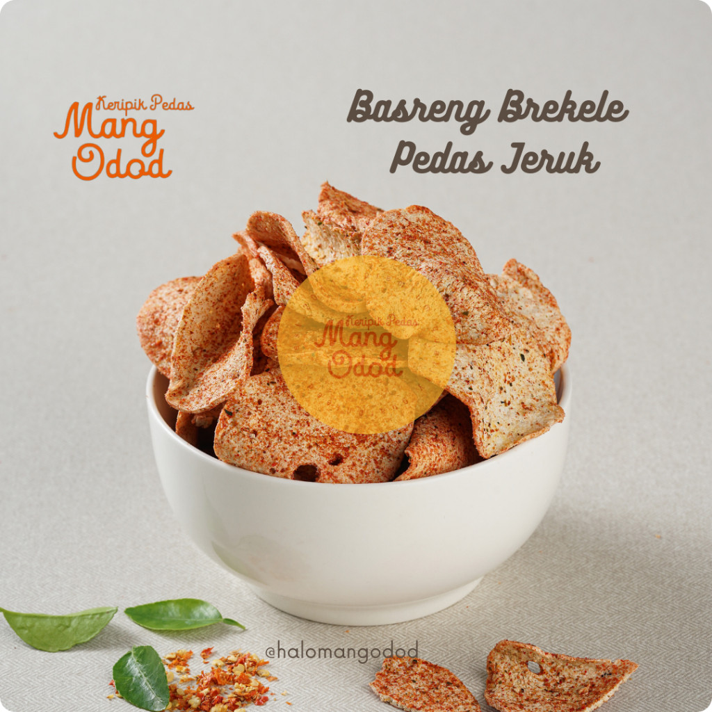 (250g/500g/1000g) Basreng BREKELE Lebih Tipisss Kriuk Khas Mang Odod. MAKANAN RINGAN – KULINER - CEM