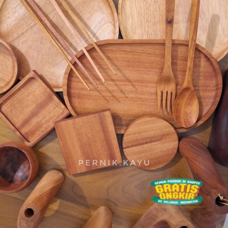 [PERNIK]SET HAMPERS ALAT DAPUR AESTHETIC(PART 1)-SET HAMSPERS KAYU-HAMPERS LEBARAN IDUL FITRI RAMADH