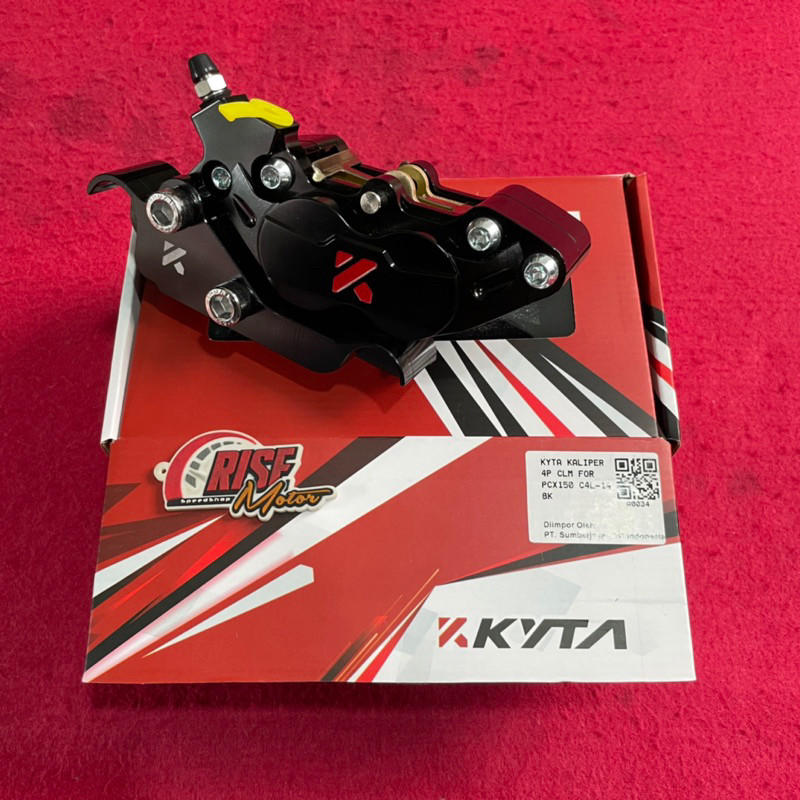 KALIPER KTC KYTA PCX 150 PCX 160 4 PISTON CLM HITAM