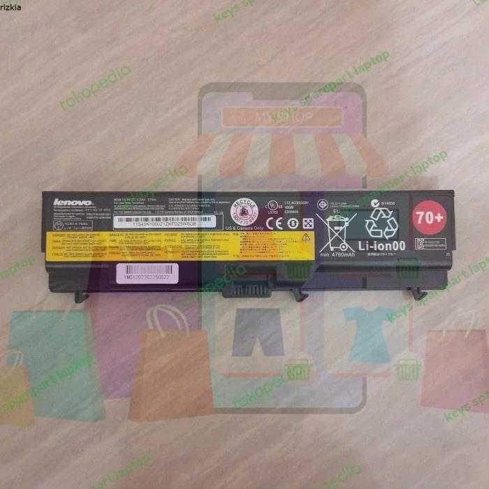 Baterai Battery Original Lenovo Thinkpad T430 T530 W530 L530 L430 70+ rizkia