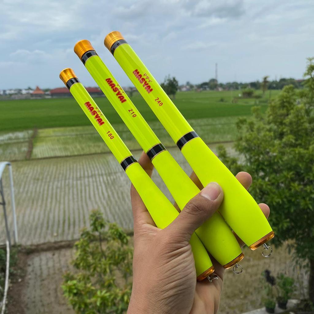 Tegek Masyai Mini Hard Action Bahan Carbon High Quality Panjang Ruas mulai 23cm