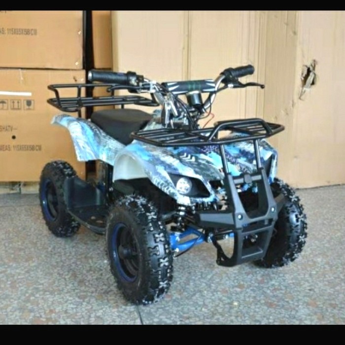 motor atv mini 50cc automatic bensin - Merah