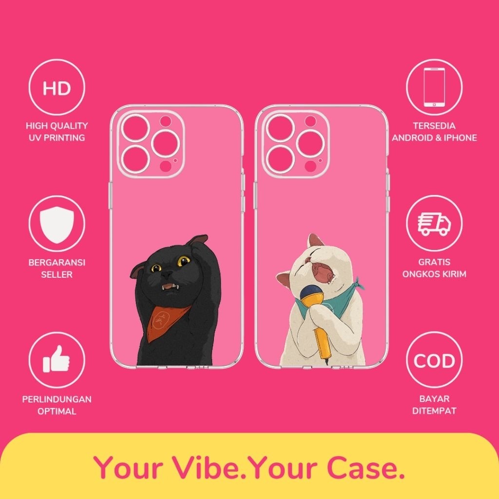 Custom Case Couple Pasangan Bahan Softcase Silicon All Type Hp Android Dan ios