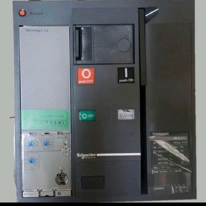 MCCB SCHNEIDER 50KA NS1250N 3P 1250A MOTORIZED SCHNEIDER
