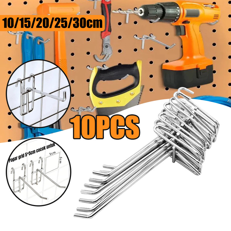 10PCS Cantolan Ram Gantungan Ram Besi Cantolan Aksesoris Cantolan Ram Gantungan Ram Besi