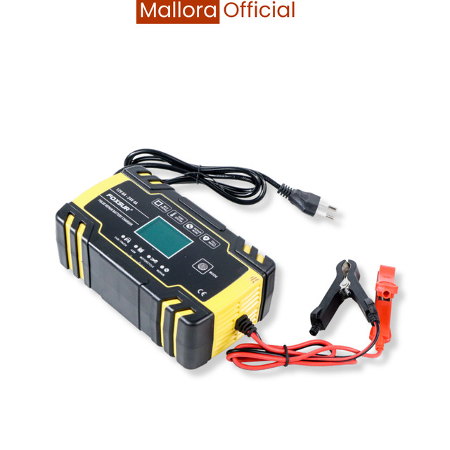 COD (KOTA SOLO) - Charger Aki Mobil dan Motor Pintar 12V dan 24V 8A – Pengisian Otomatis Aman