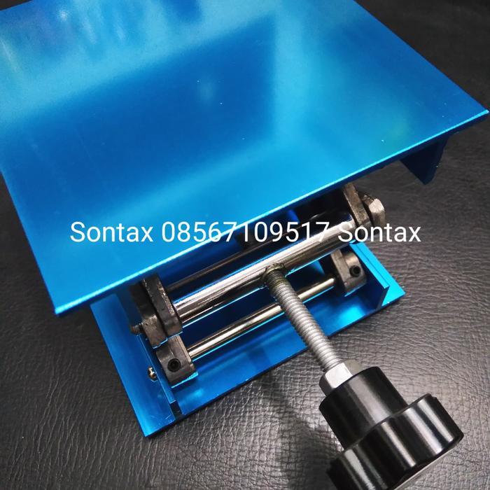 SCelectro meja dudukan catok drill bor duduk mini drill akrilik pengatur mata