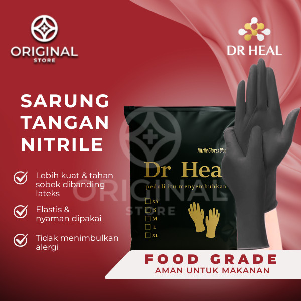 Sarung Tangan Nitrile Isi 100 Pcs Handscoon Nitrile Sarung Tangan Latex handscoon