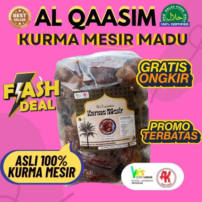 KURMA MESIR PREMIUM 1 KG KURMA MESIR MADU 1KG KURMA MESIR 1KG - Kemasan 1000gram