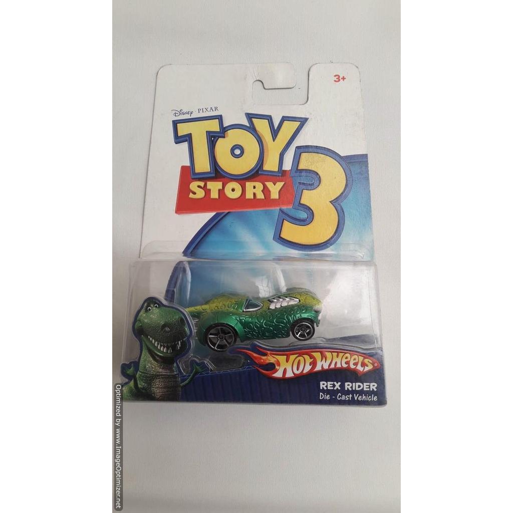 HOTWHEELS HOT WHEELS  TOY STORY 3  REX RIDER