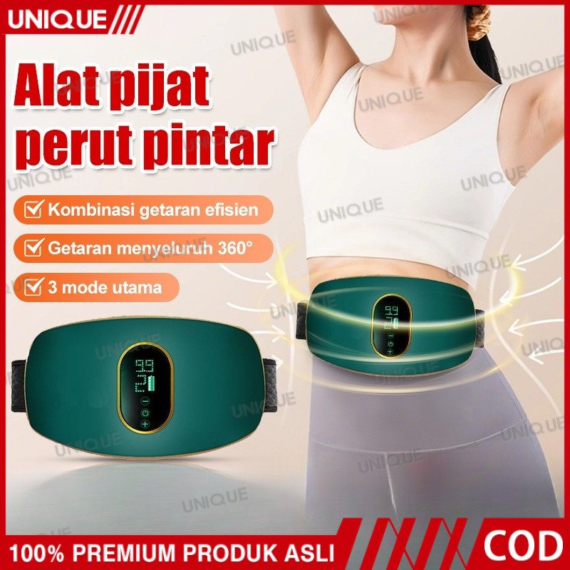 UNIQUE Sabuk Pembakar Lemak / Alat Pembakar Lemak Perut / Alat Pijat Perut / Alat Pijat Penggetar Le