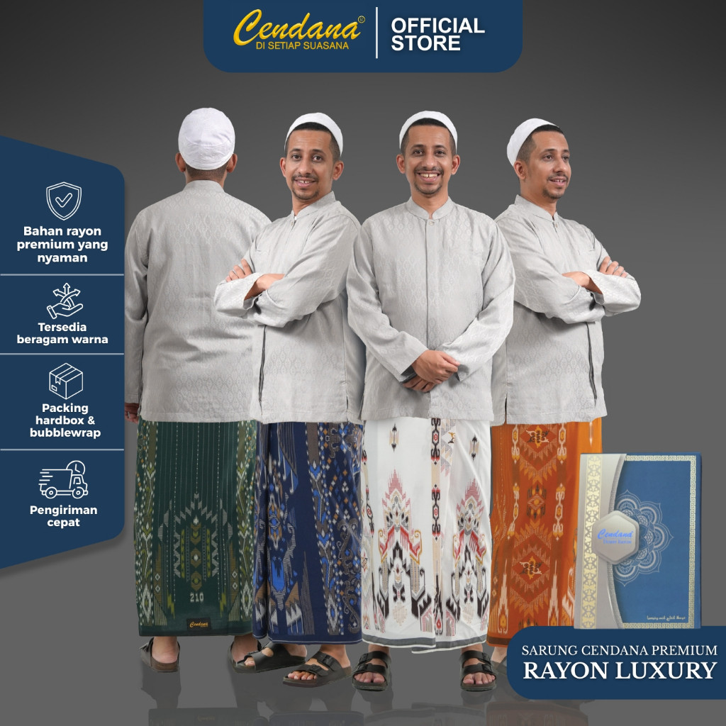 Original Sarung Cendana Premium Rayon Luxury