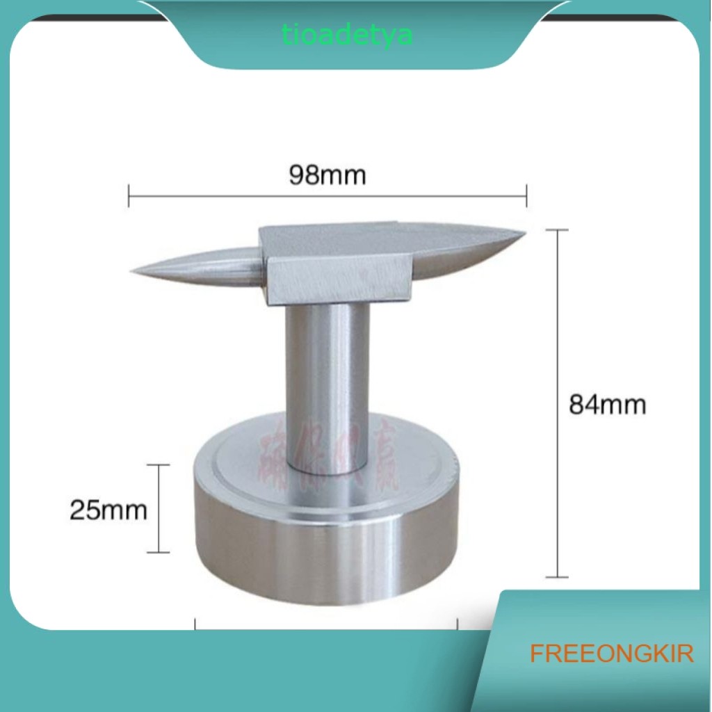 Paron Anvil Tanduk Mini, Lempengan Tanduk Kecil, Besi model tanduk buat menempa emas,perak atau perh