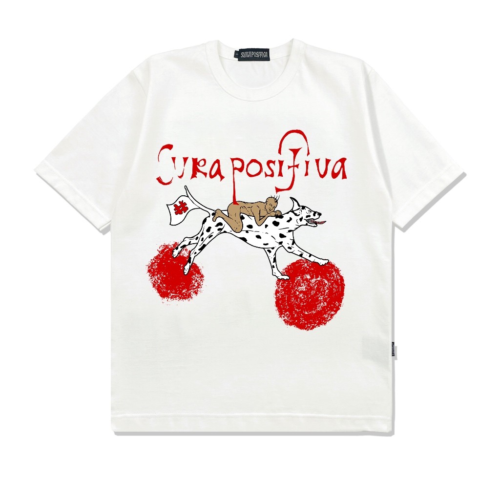 Sura Positiva - Tshirt (Noyya) White Netral