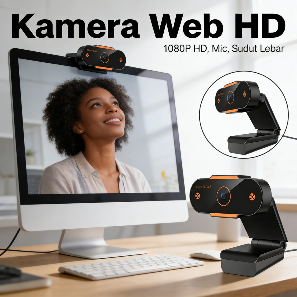 Kamera Konferensi Kamera Online, Mikrofon PC Kamera, Kamera Kantor Laptop, Kamera USB Kamera.