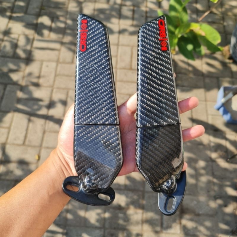 Mega Promo!! spion winglet karbon kevlar dry carbon ZX4R ZX25RR ZX25R R15 v3 v4 CBR150 Facelift K45A