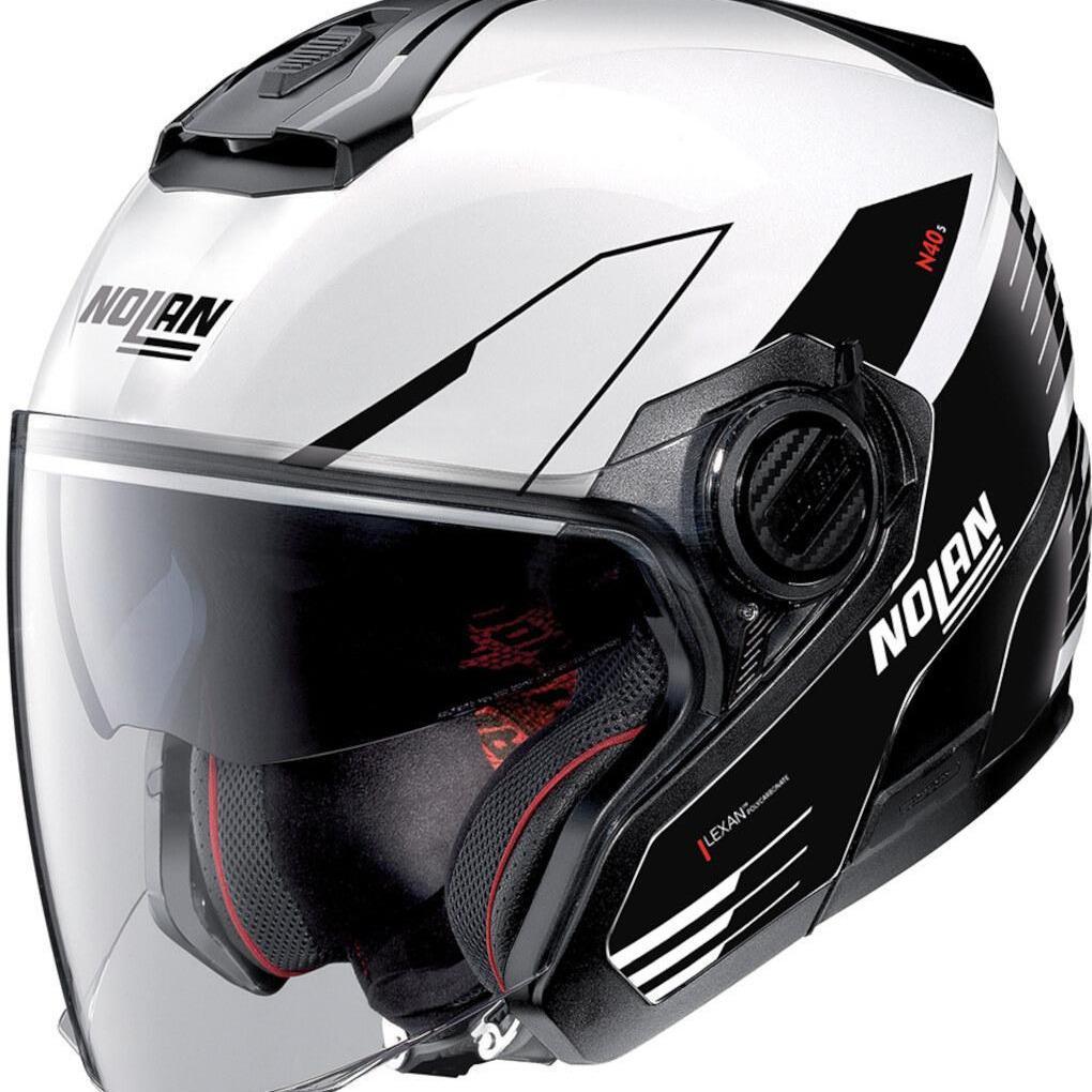 Nolan N40-5 Zefiro N-Com 030 Metal White Original
