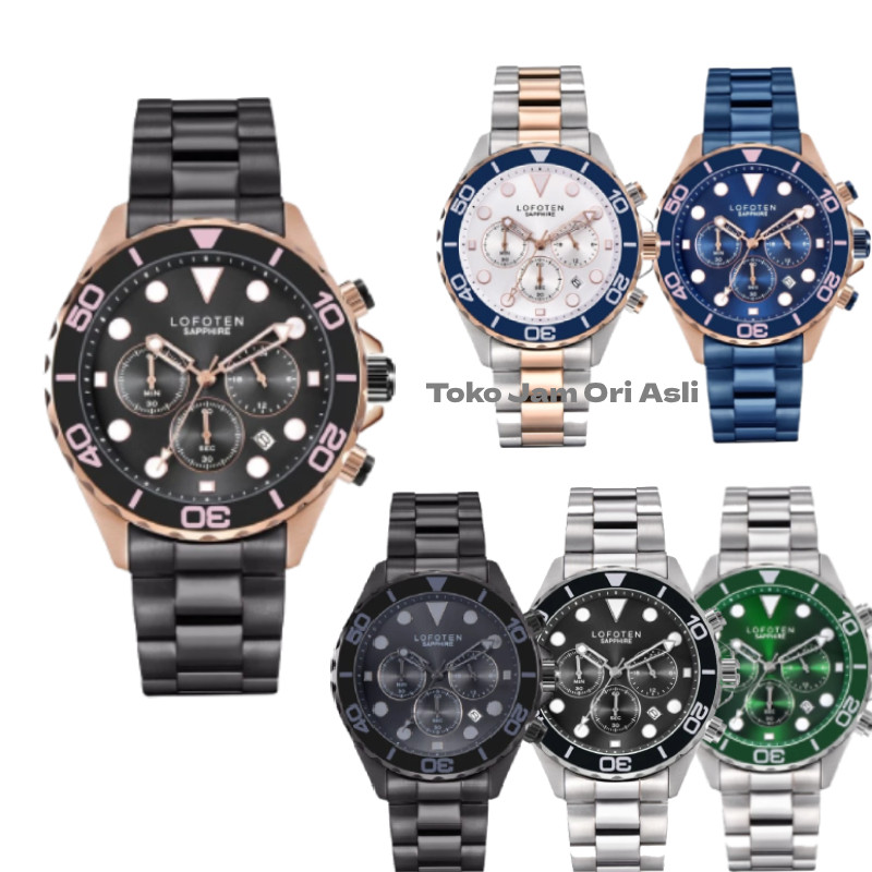 Promo Original  Jam Tangan Pria Lofoten 6521MC 6521  Garansi Resmi 1 Tahun