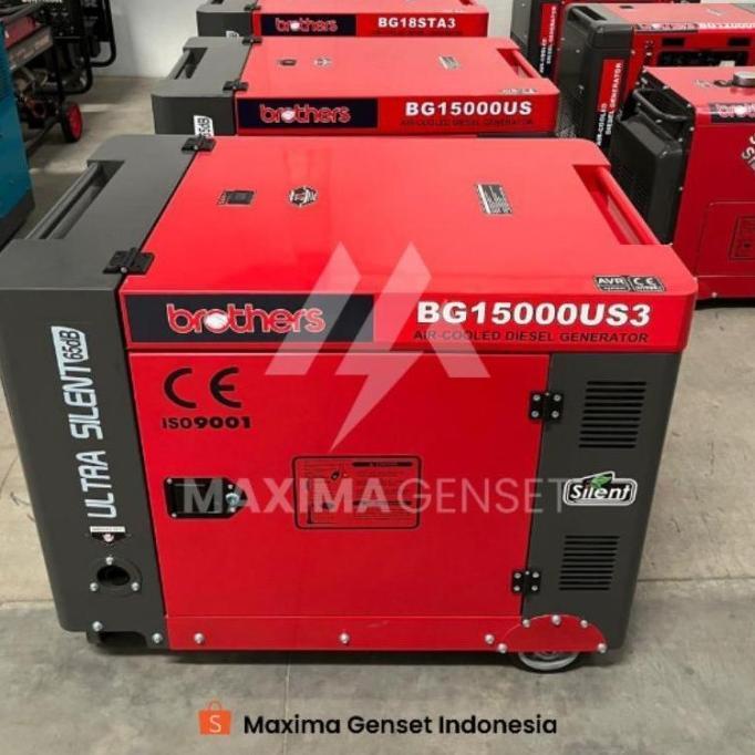 Genset 12 Kva - Brothers 10000 Watt - Genset Solar Silent - Genset Portable (Danudjaya)