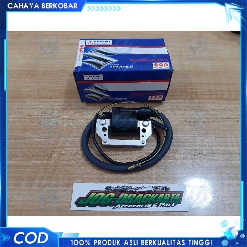 KOIL COIL IGNITION RM JOWO A100 COIL JAHAT ORIGINAL SUZUKI JAPAN MP 31 UNIVERSALL ALL MOTOR KARBURAT