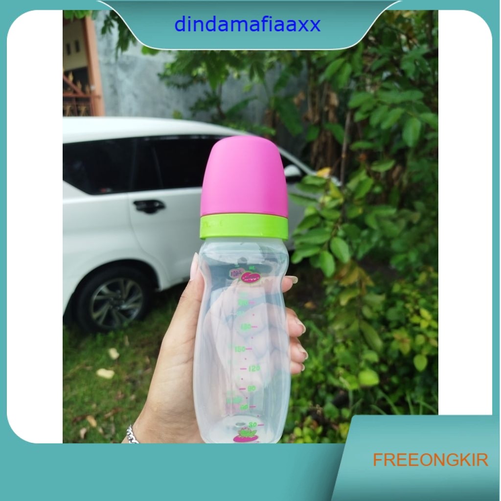Tupperware cutie Twee frog 270ml dot bayi balita