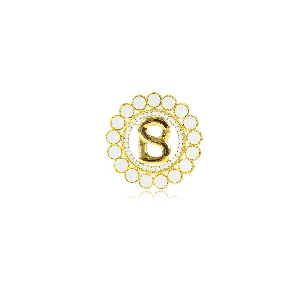 Buttonscarves Lyra Brooch - Gold