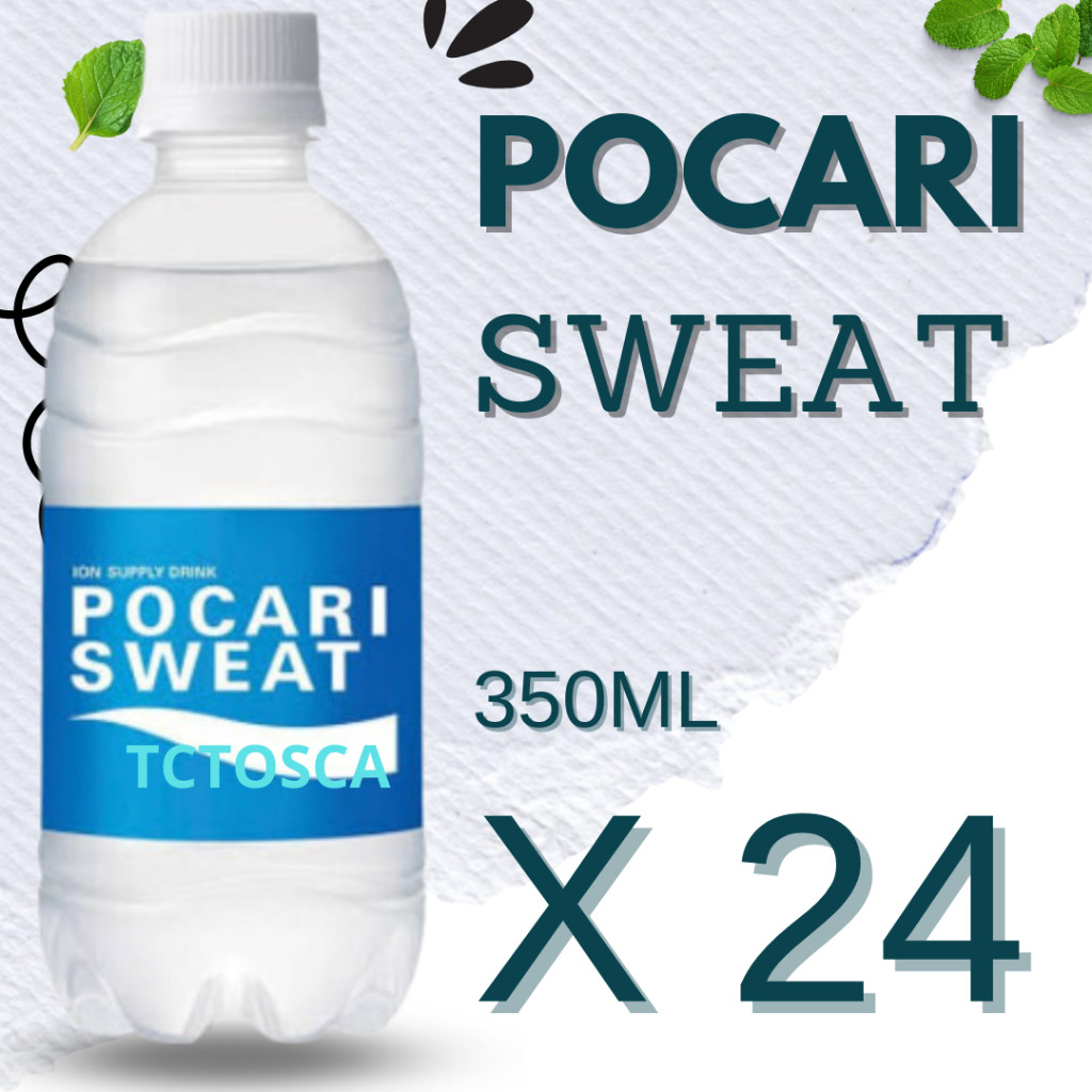 Pocari | Sweat | Pocari Sweat 350 ML 1 Dus Isi 24 Botol