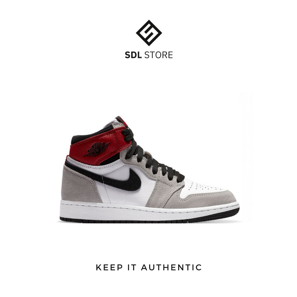 Air Jordan 1 Retro High Light Smoke Grey (GS)