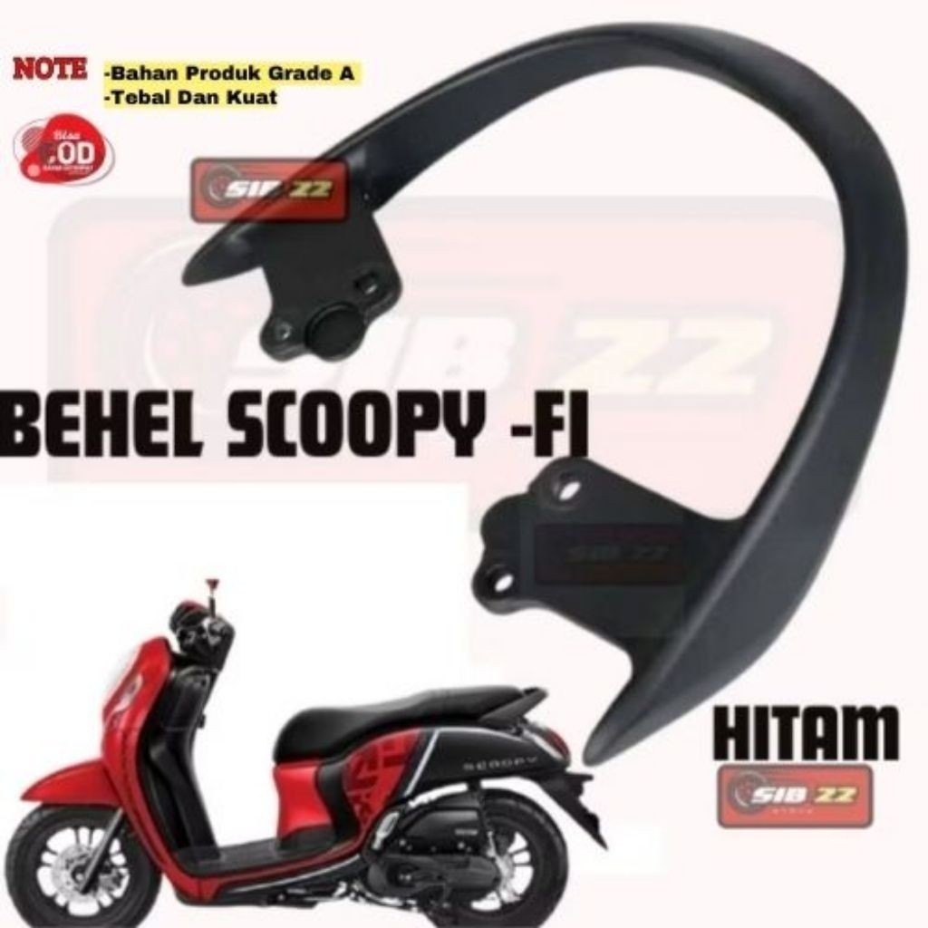 Behel behel scoopy scopy Begel begel Scoopy scoopy Fi NEW ESP PNP MODEL ORI AHM / Begel Behel Kereta