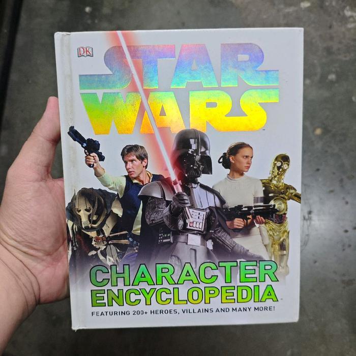 Buku Star Wars Character Encyclopedia Book Original DK Buku Karakter Fiksi 2011 2ND