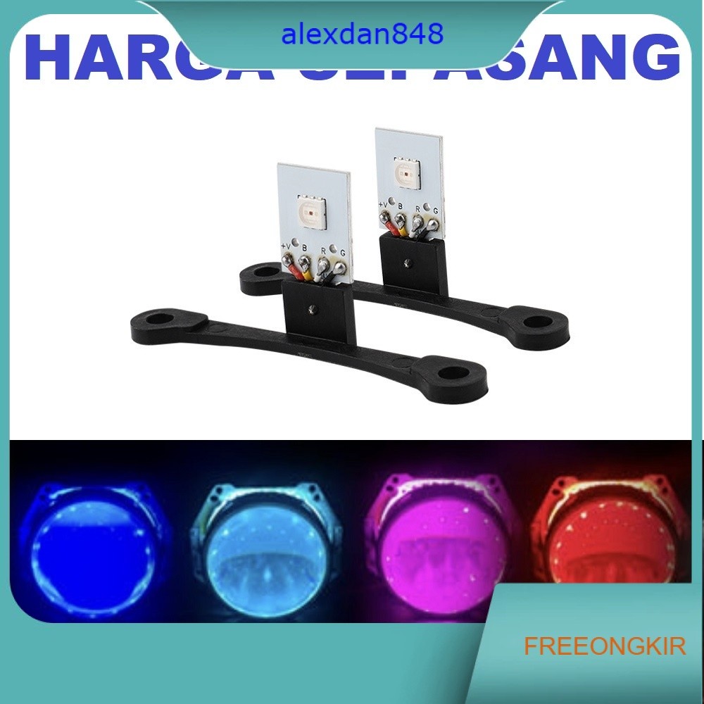 Lampu LED Devil Eye Projector OSRAM Demon Eye Projie BiLED 2.5 Inci / 3 Inch Mobil Motor