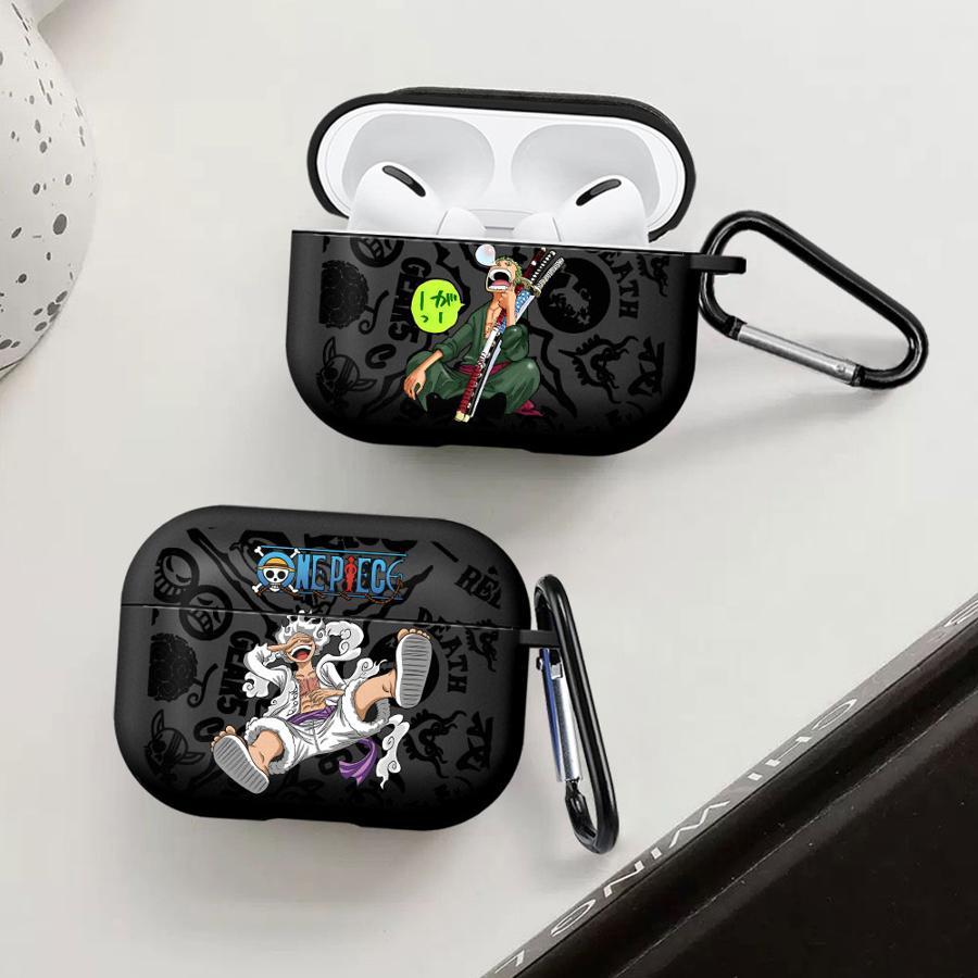 O-One P-Pieces Luffy Zoro Case For Airpods 1 3 Pro2 Pro 4 Pro3 2 Earphone Cases Cover