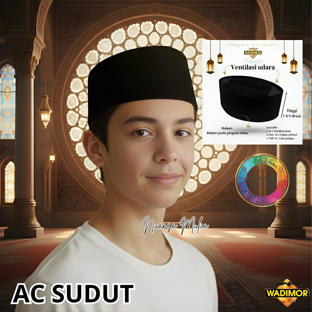 Songkok Wadimor AC: Peci Anak Muda Nyaman & Stylish 2026