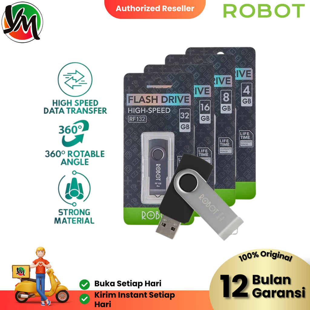 FLASHDISK ROBOT RF104 4GB