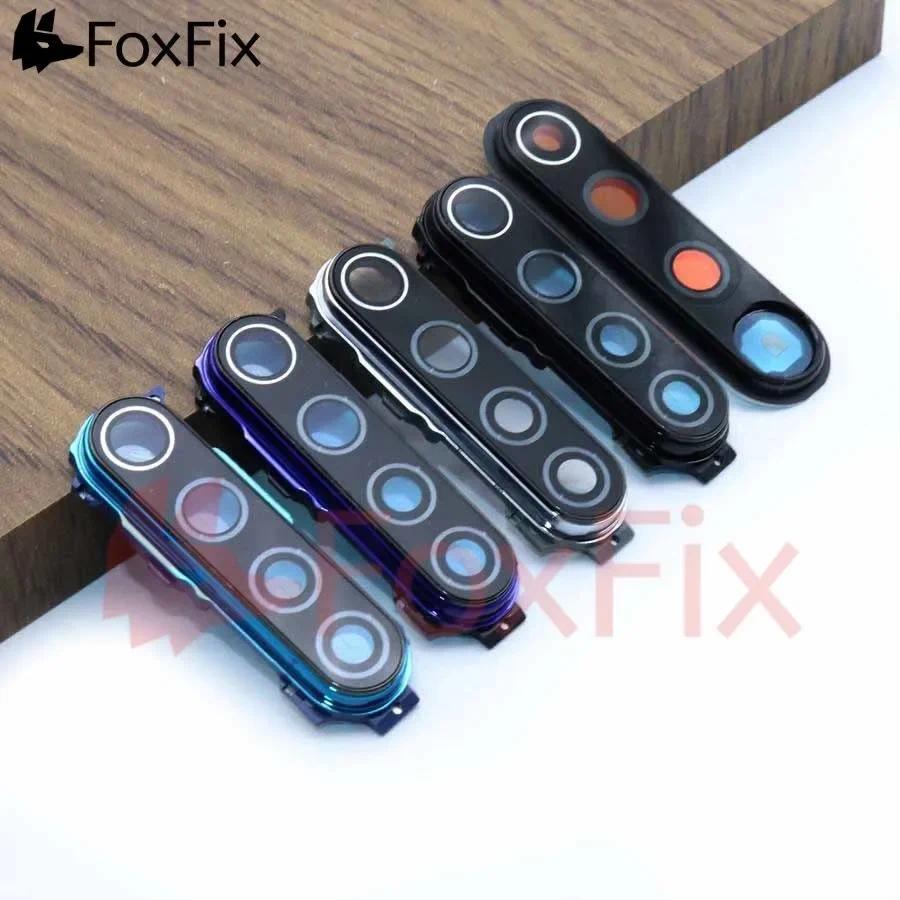 Rear Back Camera Glass Lens For Xiaomi Redmi Note 8 Pro 8T Main Camera Cover With Frame Bezel Replac