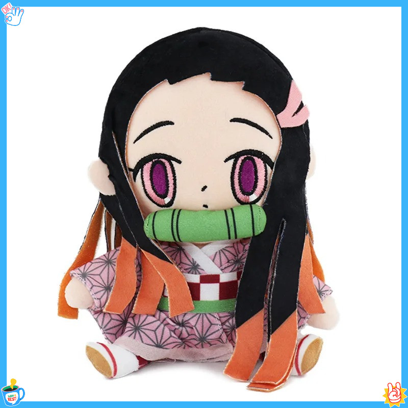 2025 Hot Demon Slayer Plush Dolls Lovely Anime Kimetsu NoYaiba Kamado Tanjirou Nezuko Zenitsu Kyouju