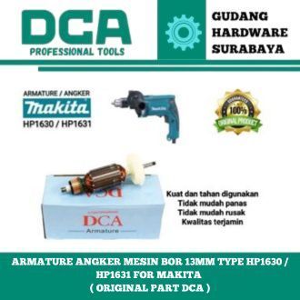 DCA armature angker mesin bor 13mm type HP1630 / HP1631 for makita ( original part dca )