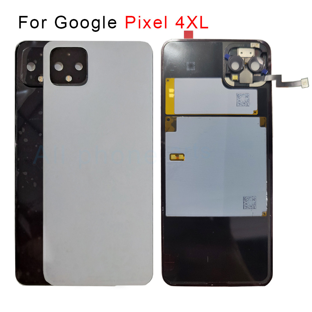 with NFC For Google Pixel 4XL Battery Cover With Camera Glass Replacement For Google Pixel 4A 4 XL 4