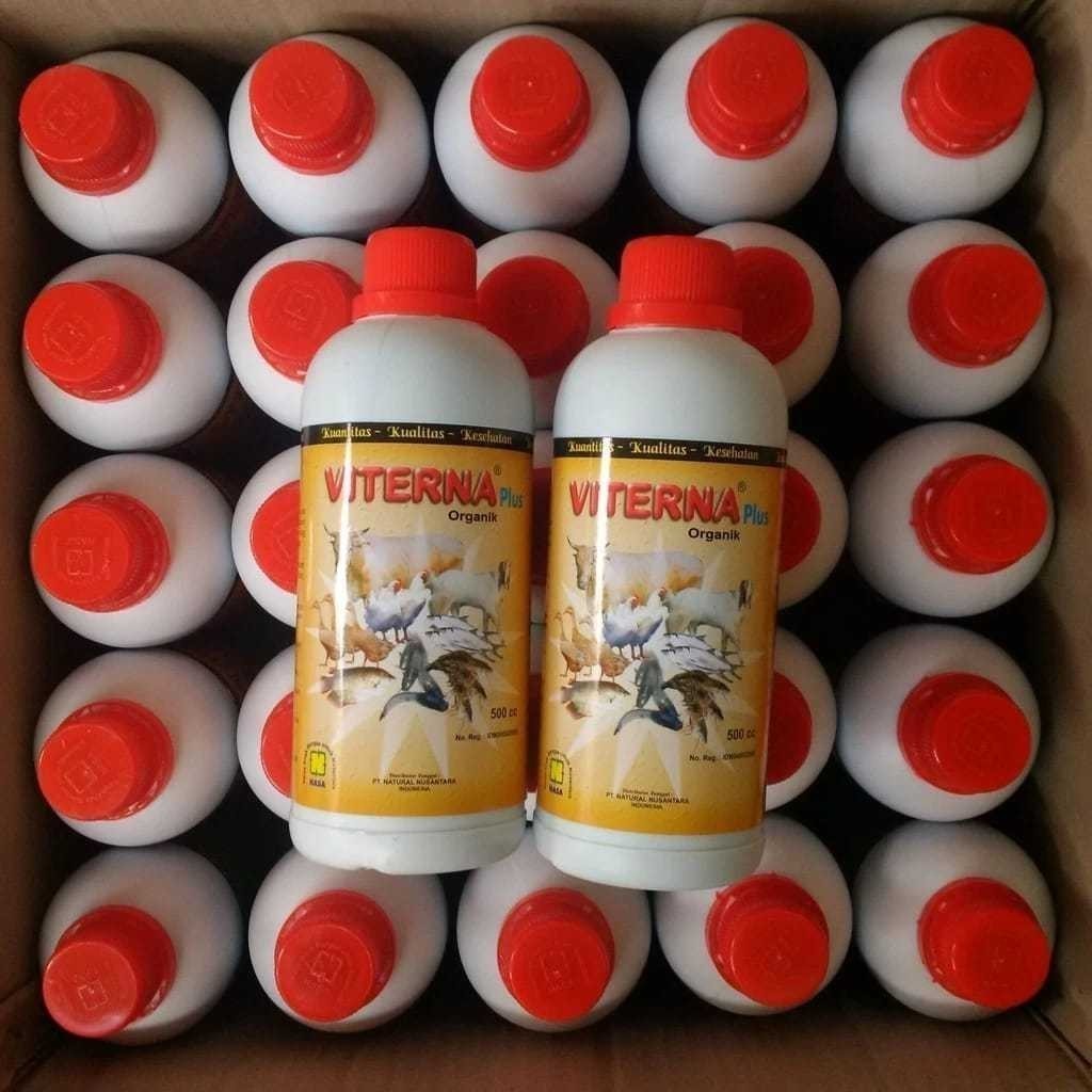 Paket hemat 1dus  25pcs  Viterna 500cc  Vitamin hewan ternak  Nutrisi Pakan Ternak Perikanan VTN by 