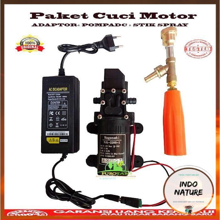 [ IndoNature ] Alat Pencuci Karpet Motor Mobil