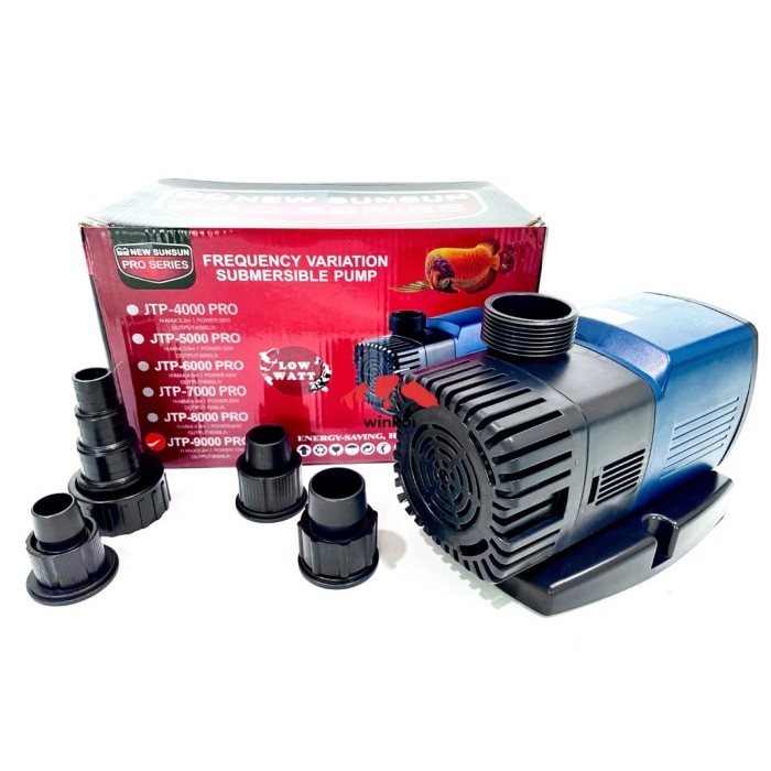 NEW SUNSUN PRO JTP9000/JTP 9000 PRO Pompa Celup Kolam Aquarium Ikan
