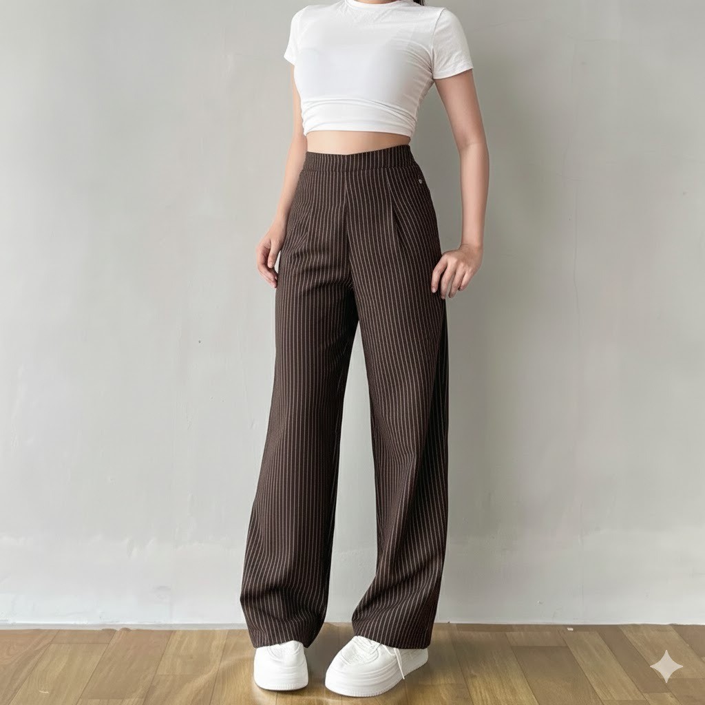 Celana Wanita WISPIE PANT Katun Salur