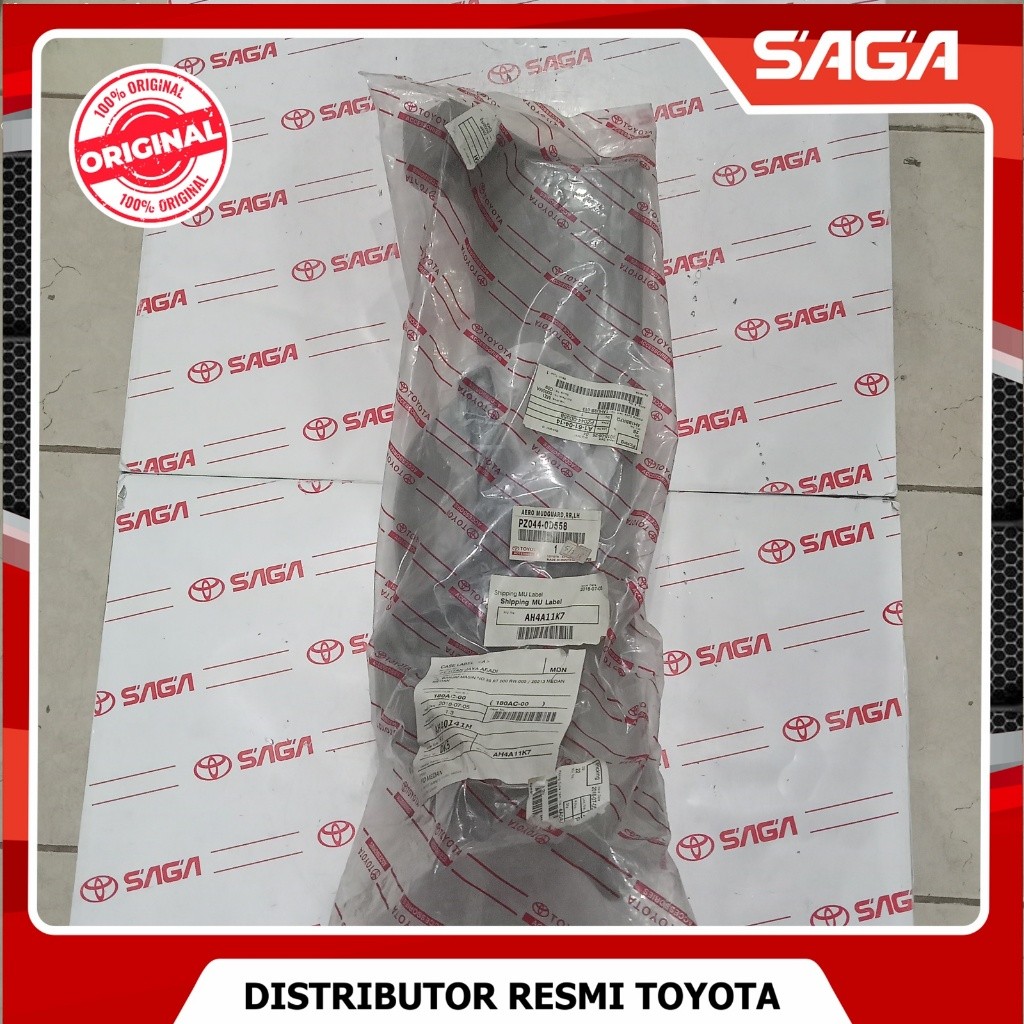 SAGA | AERO MUDGUARD Slebor Aero Pelindung Lumpur Aero BELAKANG KIRI/LH YARIS PZ044-0D558