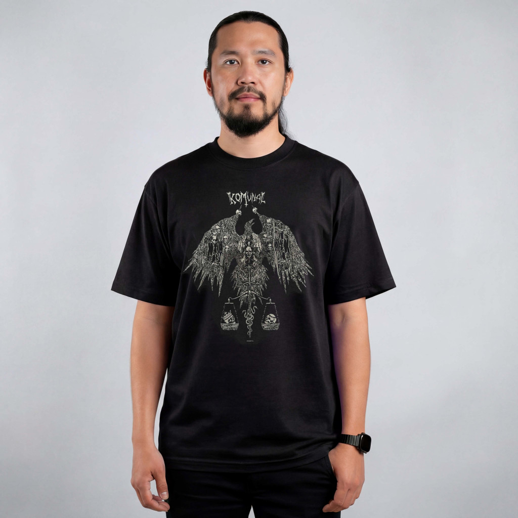 ORIGINAL TSHIRT KOMUNAL - KOMANDO BADAI API RELEASE BY OFFICIAL Kaos Pria