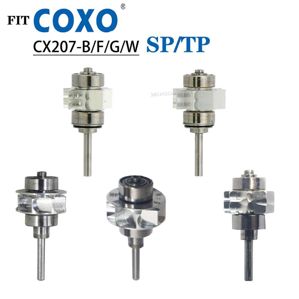 COXO Dental Turbine Air Rotor Dentistry Cartridges For COXO CX207 G High Speed Handpieces  Dental Ac