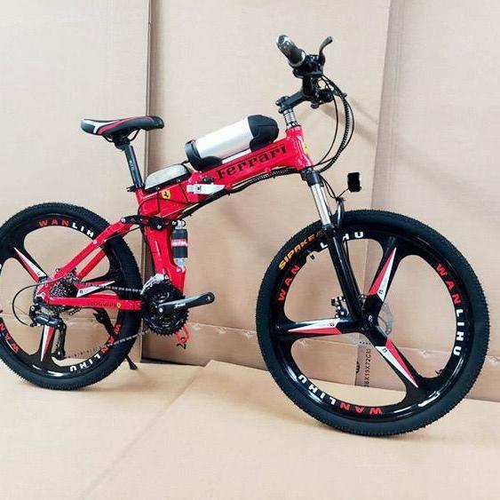 Sepeda lipat Listrik Ferrari
